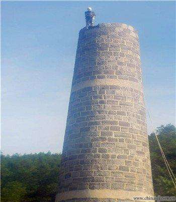 辽宁烟囱人工拆除活动脚手架的制作与安装