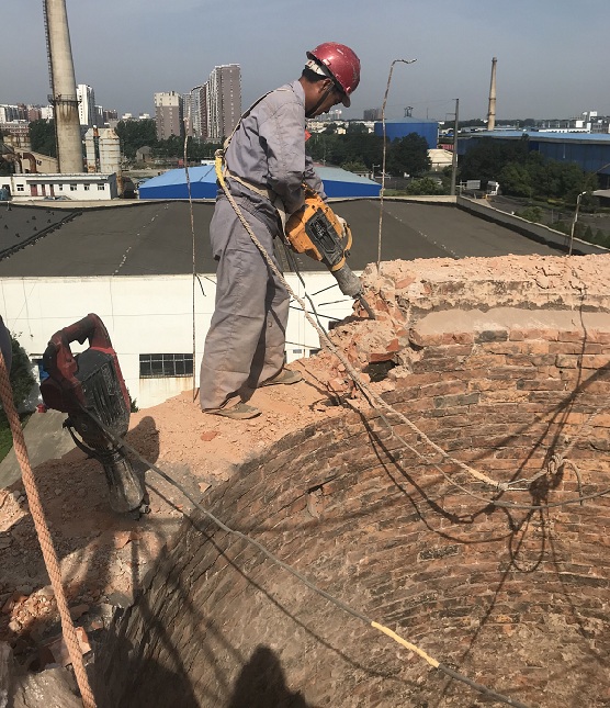 辽宁烟囱拆除施工安全保证措施